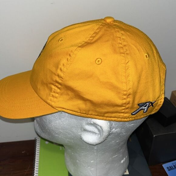 Prestonwood Country Club Pittsburgh Steelers Colors Golf Hat Cap NEW NWOT Gold - Picture 3 of 6